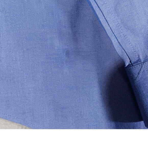 Orvis Women’s 20W Blue Wrinkle Free 100% Cotton Dress Shirt Classic Workwear - Picture 3 of 7